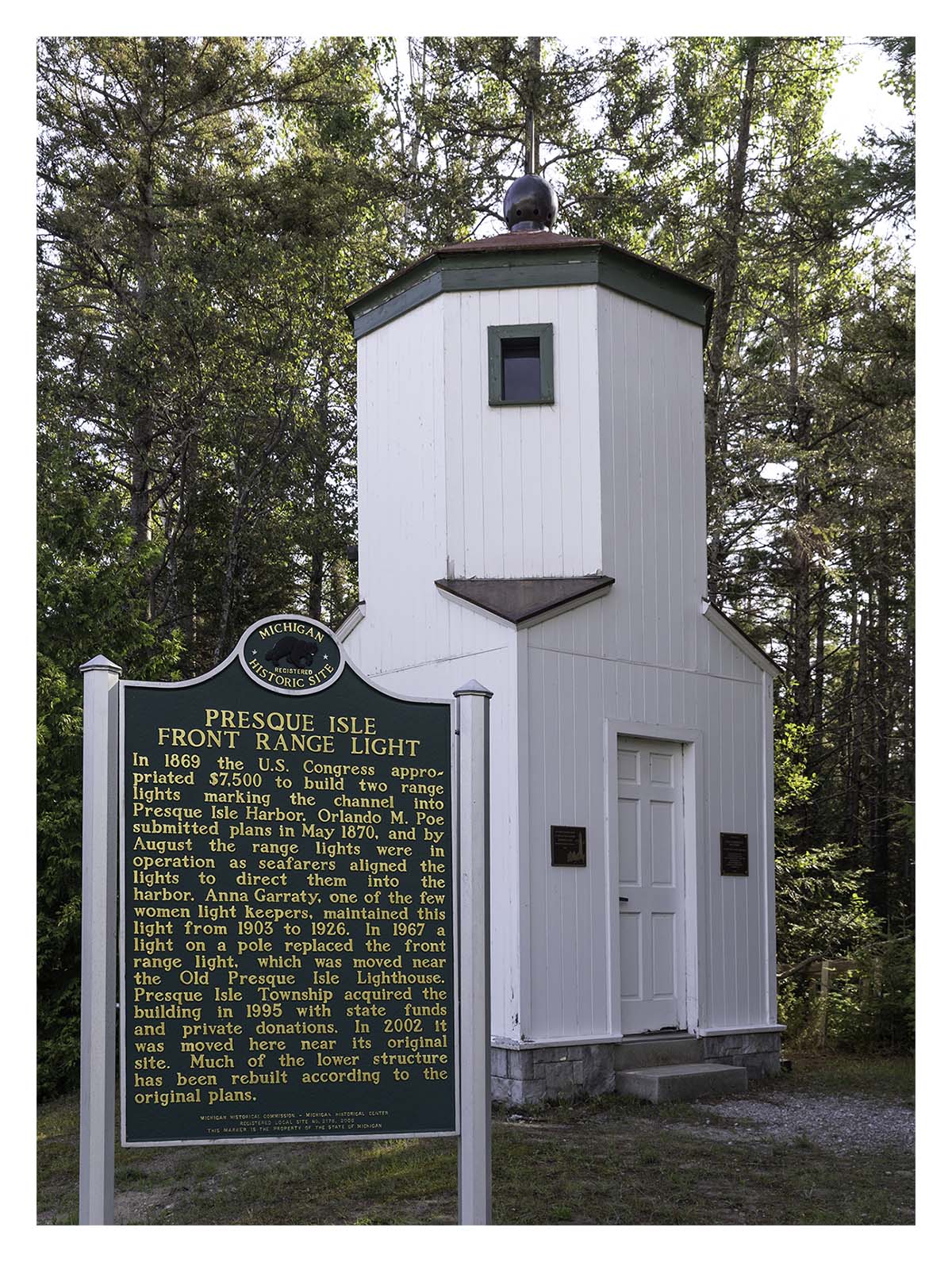 Presque Island Harbor Front Range Lighthouse